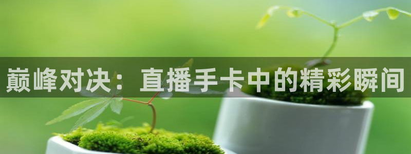火凤体育免费直播在线观看：巅峰对决：直播手卡中的精彩瞬间